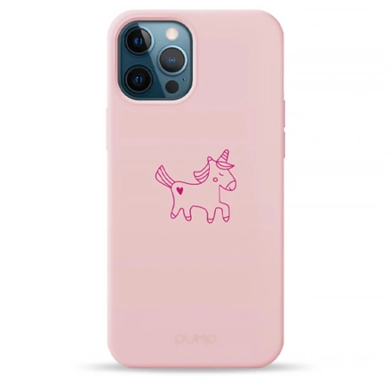 Чохол Pump Silicone Minimalistic Case for iPhone 12 Pro Max - Unicorn (PMSLMN12(6.7)-2/300)